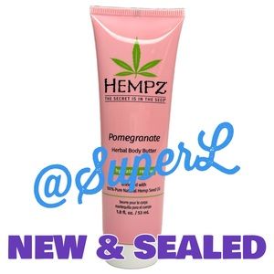 3/$15 NEW Hempz Pomegranate Body Butter Moisturizer Lotion Cream